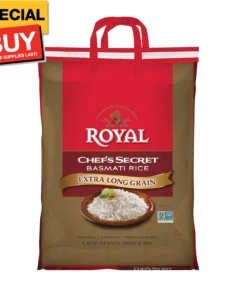 Royal Chef's Secret Basmati Rice, Extra Long Grain, 40 lbs